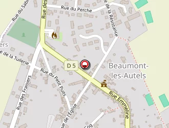 Carte de Ecole Publique à Beaumont-les-autels