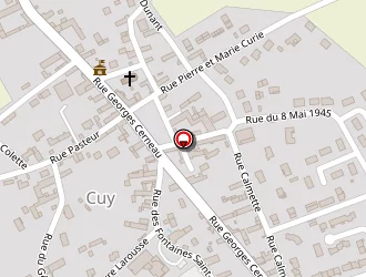 Carte de La Renommée à Cuy