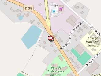 Carte de Barbier à Bais