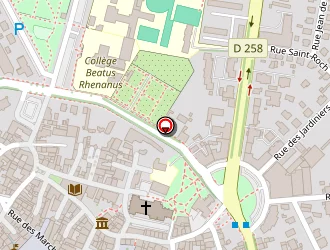 Carte de Dali Youcef Amine à Strasbourg