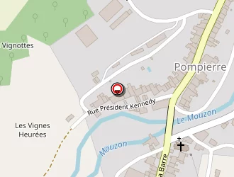 Carte de Au Petit Fournil Vosgien à Pompierre