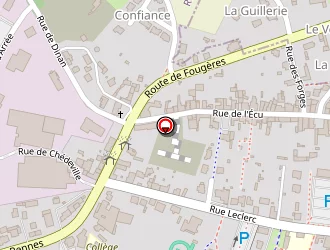 Carte de Pichard Paul à Saint-aubin-du-cormier