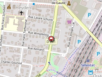 Carte de La Chance Mustafa à Sélestat