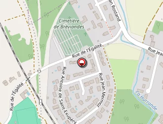 Carte de Stade à Bréviandes