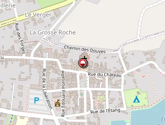 Carte de La Poste à Saint-aubin-du-cormier