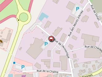 Carte de Alooa à Saint-aubin-du-cormier