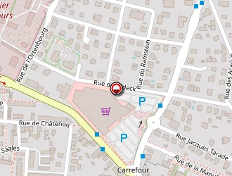 Carte de Supermarche Du Heyden à Sélestat