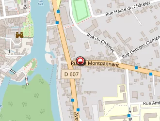 Carte de Ecole Jacques David à Nemours