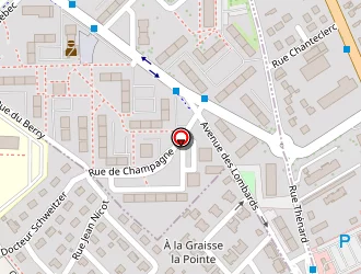 Carte de Sas La Grillade à Troyes