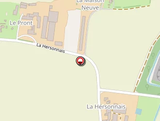 Carte de La Hersonnais (earl) à Vignoc