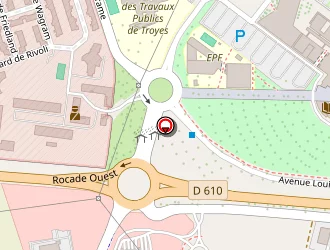 Carte de Quick à Rosières-près-troyes