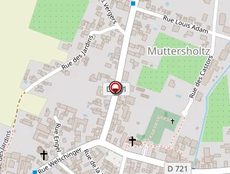 Carte de La Poste à Muttersholtz