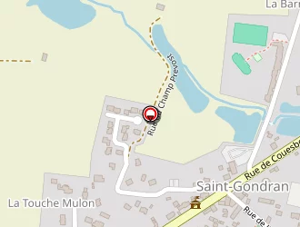 Carte de Bibliothèque à Saint-gondran