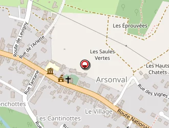Carte de La Petite Auberge à Arsonval