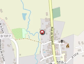 Carte de Camping à Souancé-au-perche