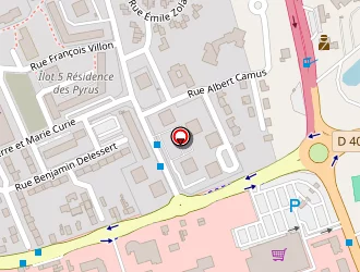 Carte de Hyper Casino Drive à Nemours