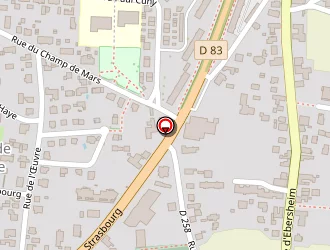 Carte de Sturny Electricité Autos à Sélestat