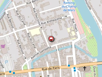 Carte de Rauzy Pierre à Nemours