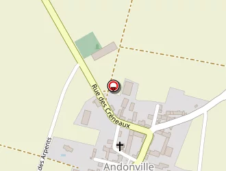 Carte de Gourio Thierry à Andonville