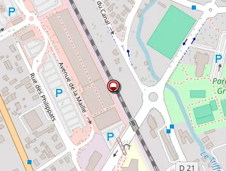 Carte de Intermarché Super à Saint-julien-les-villas