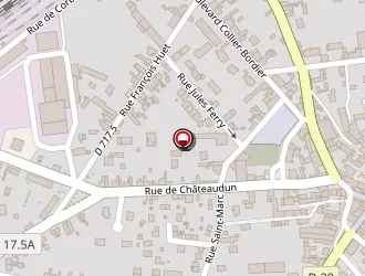 Carte de Sn Depussay à Voves