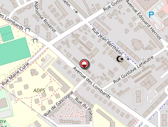 Carte de City Stade à Troyes