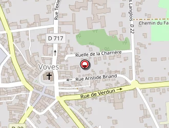 Carte de Groupama Assurances à Voves