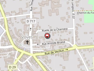 Carte de Freddo Chrystèle à Voves