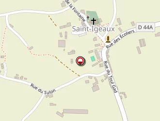 Carte de Ecole Primaire Publique à Laniscat