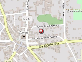 Carte de Crédit Mutuel Du Centre à Voves