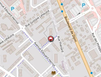 Carte de Saint Bruno à Troyes