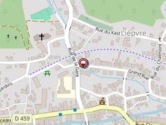 Carte de Ecole Mixte à Lièpvre