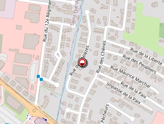 Carte de Marcot à Sainte-marguerite