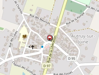 Carte de Pro&cie Roland Riviere Adhérent à Autruy-sur-juine