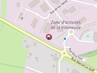 Carte de Espace Bois à Carhaix-plouguer