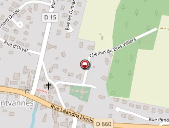 Carte de Salle D'evolution à Fontvannes