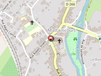 Carte de Bernard Aurélien à Mattaincourt