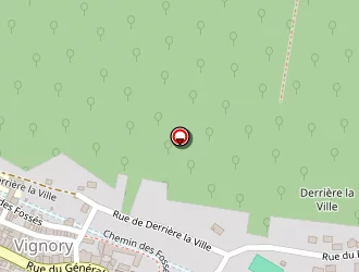 Carte de Centre Des Finances Publiques à Vignory