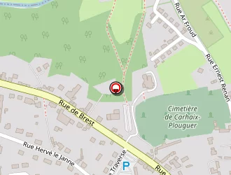 Carte de Presbytère à Carhaix-plouguer