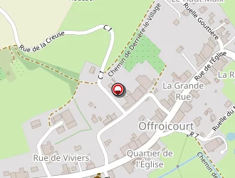 Carte de Mairie à Offroicourt