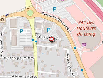 Carte de Kiabi à Nemours