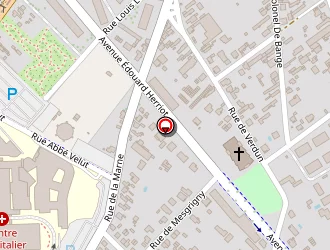 Carte de Christine Chériot à Troyes