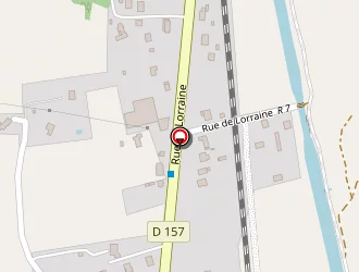 Carte de Menuiserie Sodelame à Igney