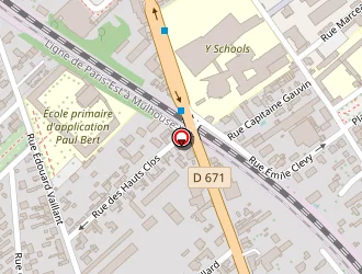 Carte de Plateau Edouard Vaillant à Troyes