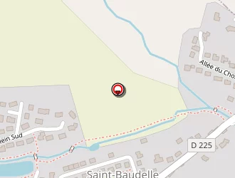 Carte de Le Saint Mathurin à Saint-baudelle