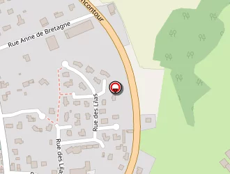 Carte de Intermarché Contact Jidemo à Plouguenast