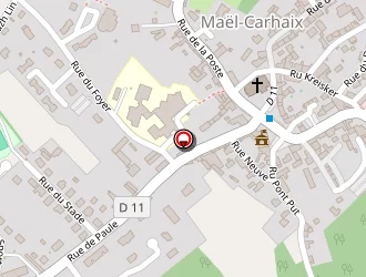 Carte de Ecole Primaire Publique à Paule