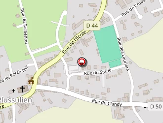 Carte de Verdier-courty à Plussulien