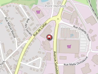 Carte de Point P à Carhaix-plouguer