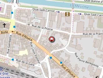 Carte de Rivat Edith à Saint-dié-des-vosges